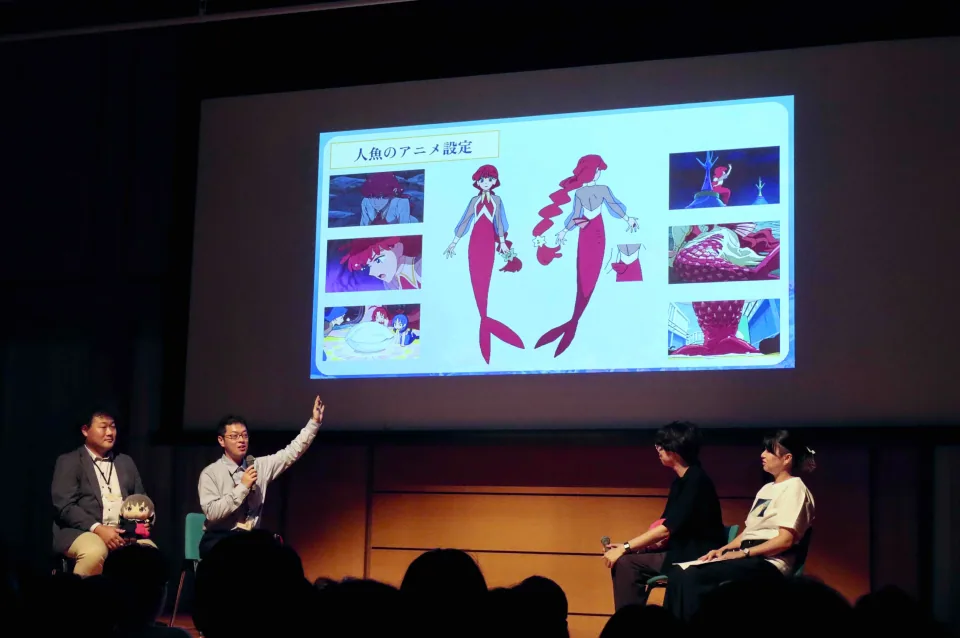 动画官方:《再见菈菈》公开琵琶湖博物馆活动报道,制作团队与学艺员讨论人鱼生态(图5)